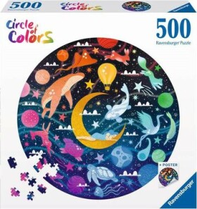 Ravensburger Kruhové puzzle: Sny /500 dielikov/ od 12 rokov