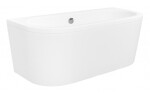 BESCO - Voľne stojaca vaňa VISTA (TURSI) - Farba - Biela, Rozmer vane - 140 × 75 cm VANTUR140
