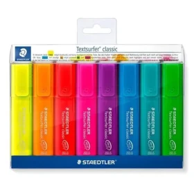 Staedtler Textsurfer Classic / Zvýrazňovač / 8 farieb / Šírka stopy 1-5 mm / Etue (364 P WP8)