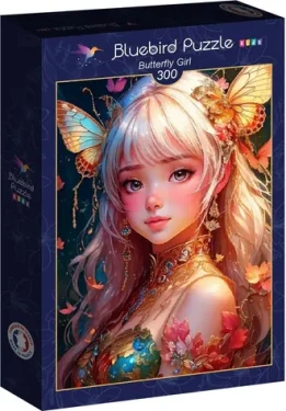 BlueBird Puzzle Motýlie dievča