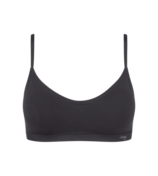 Dámska podprsenka FREE Evolve P - BLACK - black 0004 - SLOGGI BLACK 01