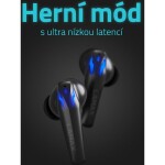 LAMAX Heroes Ninja1 čierna / Bezdrôtové slúchadlá do uší s mikrofónom / BT (LMXHNI1)