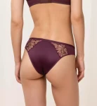 Dámské kalhotky Freesia Florale Brazilian vínové - Triumph burgundy (00EG) 0040