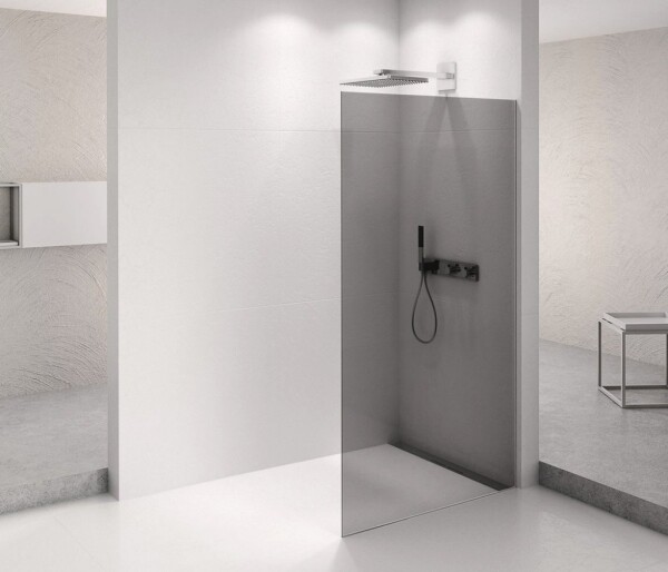 POLYSAN - ARCHITEX CHROM sprchová zástena 1162 dymové sklo AXC120SC