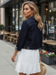 FashionStreet dámska tmavomodrá džínsová bunda TY5598 XL