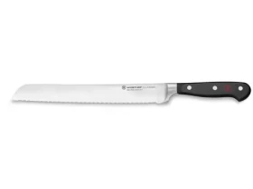 WÜSTHOF Nôž na chlieb Classic / Vrúbkované ostrie / 23 cm / Kovaná oceľ (1040101023)