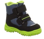Chlapčenské zimné topánky HUSKY1 Black/Light Green Gore-Tex, Superfit,1-006045-0000 - 30