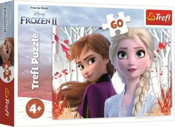 Trefl - Puzzle - Ľadové kráľovstvo 2: Kúzelný svet Anny a Elsy