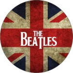 Jedlý papier The Beatles vlajka 19,5 cm - Pictu Hap - Pictu Hap