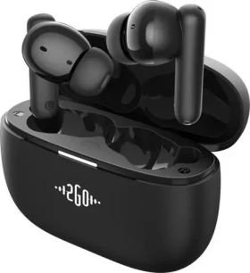 2GO Acoustic Focus čierna / True wireless slúchadlá / ANC / Bluetooth 5.4 / 5 h (797605)