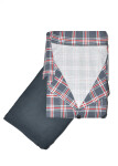 Cornette 114 long/r 3XL-5XL pánske pyžamo bez zipsu šedá 5XL