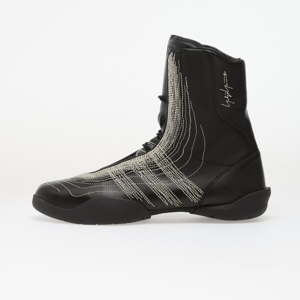 Tenisky Y-3 Regu Embroidery Black/ Black/ Aluminum EUR 43 1/3