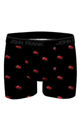 Pánske boxerky John Frank JFBDMOD332 M černá