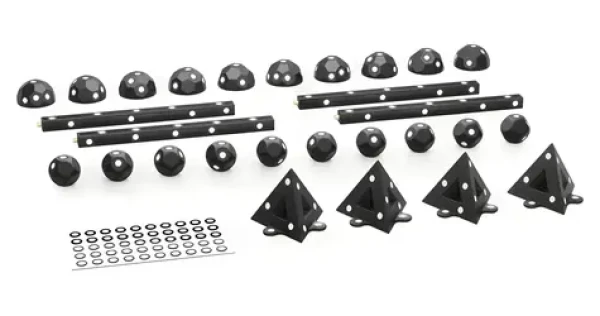 Revopoint Sada referenčných blokov / Kalibračné značky pre 3D skener / magnetické / sférické, kopulovité, pyramídové (MARKER-BLOCK-KIT)