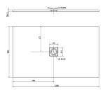 POLYSAN - FLEXIA sprchová vanička z liateho mramoru s možnosťou úpravy rozmeru 150x90cm 72898