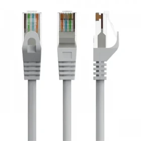 UTP patch kábel Cat6 1m šedá / Patch kábel / UTP / Meď (PP6U-CU-1M)