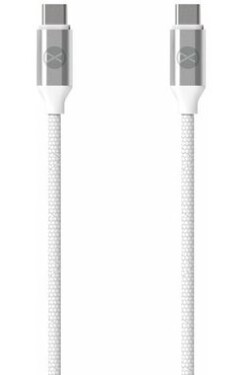 Forever dátový kábel USB-C 1.2m biela (GSM113219)