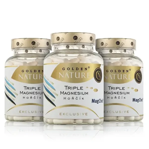 Golden Nature Exclusive Triple Magnesium (Horčík) 300 cps. (3x100 cps) (GN2100045)