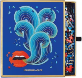 Galison Tvarované metalické puzzle Jonathan Adler Pery
