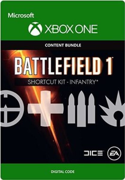 XONE Battlefield 1 Shortcut Kit: Infantry Bundle / Elektronická licencia / Akčné / Anghličtina / od 18 rokov / Herný obsah (7D4-00159)