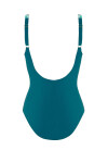 Dámske jednodielne plavky Aruba 4 S1006V1AR4 Green - Self 3XL