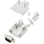 Amphenol L17MHDM09+L717HDE15P sada D-SUB kolíkové lišty 180 ° Pólov: 15 spájkovaný 1 ks; L17MHDM09+L717HDE15P