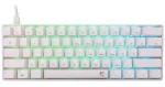 White Shark GK-004221 SHINOBI 2 biela / herná mechanická klávesnica / US layout / modré spínače / USB / LED (SHINOBI-2-W-US-BLUE)