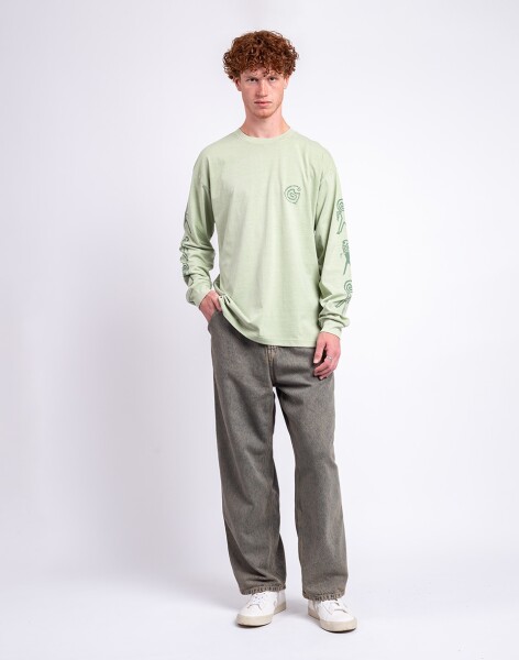 Carhartt WIP OG Single Knee Pant Blue/Leather garment dyed L