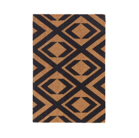 House Doctor Rohožka Indi Nature/Black 90 x 60 cm