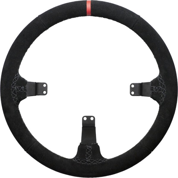 Asetek Asetek SimSports Lenkradkranz, gewölbt, 340 mm - schwarz, wildleder