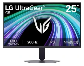25" LG UltraGear 25G523B-B čierna / Monitor / IPS / FHD / 200 Hz / 1 ms / HDMI DP (25G523B-B.AEU)