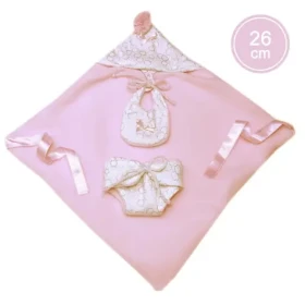Llorens M26-308 oblečok pre bábiku bábätko NEW BORN veľkosti 26 cm