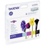 Brother Toner originálny Ink LC-970 Value Pack - LC-970VALBPDR