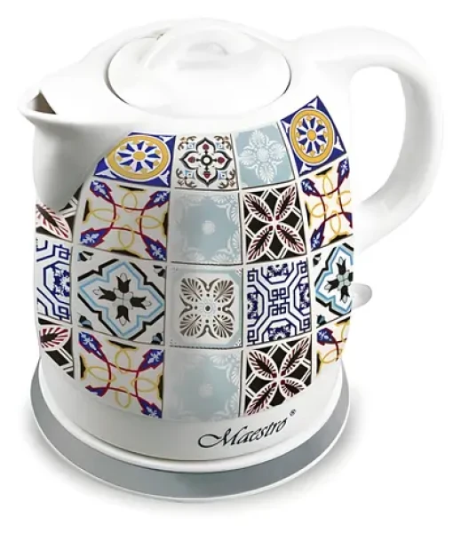 Maestro MR-066-PORTO biela / Rýchlovarná kanvica / 1200 W / 1,5 l / keramická (MR-066-PORTO)
