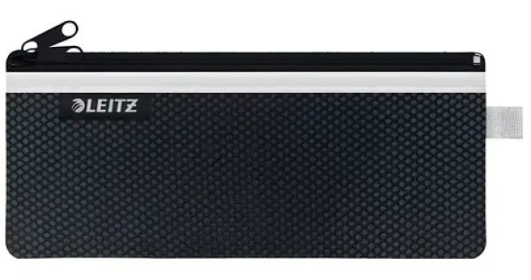 Leitz Wow čierna / Dvojité textilné vrecko / Veľkosť L / Sieťovina, nylon / 230 × 150 mm (40130095)