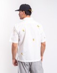 Service Works Cross Stitch Shirt WHITE L