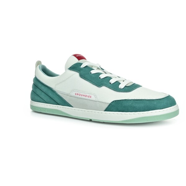 Groundies Zurich W Aquae/Cherry Red celoročné nízke barefoot topánky 41 EUR