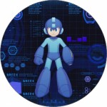 Jedlý papier Mega Man 19,5 cm - Pictu Hap - Pictu Hap