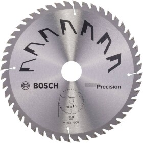Bosch Accessories Precision 2609256B58 tvrdokovový pílový kotúč 210 x 30 mm Počet zubov (na palec): 48 1 ks; 2609256B58
