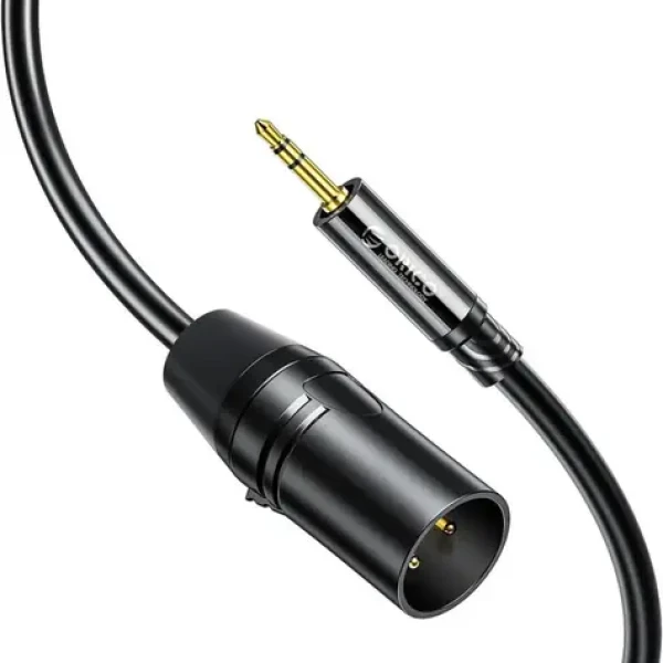 Orico AXKF čierna / Audio kábel / Jack 3,5 mm - XLR (F) / 5 m