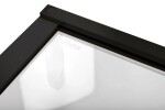 REA/S - Sprchové Dvere Hugo 90 Black KPL-45207