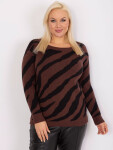 Jumper PM SW PM785.23X tmavohnedý