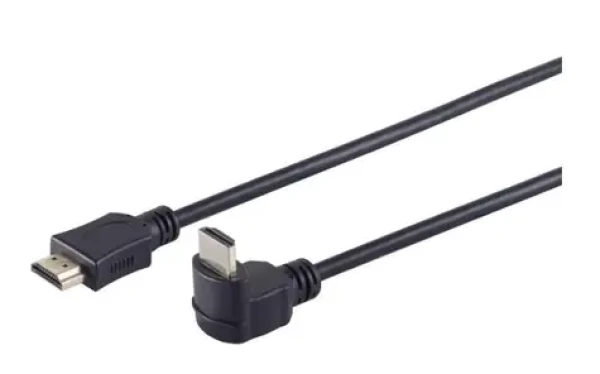 MicroConnect Prepojovací kábel HDMI 1.4 (M) - HDMI 1.4 (M) 270 ° uhol 2m čierna (HDM19192V1.4A)