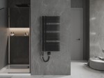 MEXEN/S - Amor radiátor + vykurovacia tyč 1000 x 500 mm, 900 W, čierna W120-1000-500-2900-70