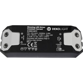Deko Light BASIC napájací zdroj pre LED konštantný prúd 12 W 260 mA 23 - 46 V/DC; 862285