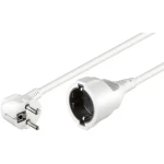 MicroConnect Predlžovací kábel Schuko s bezpečnostnou zástrčkou MF 10m biela (PE141000W)