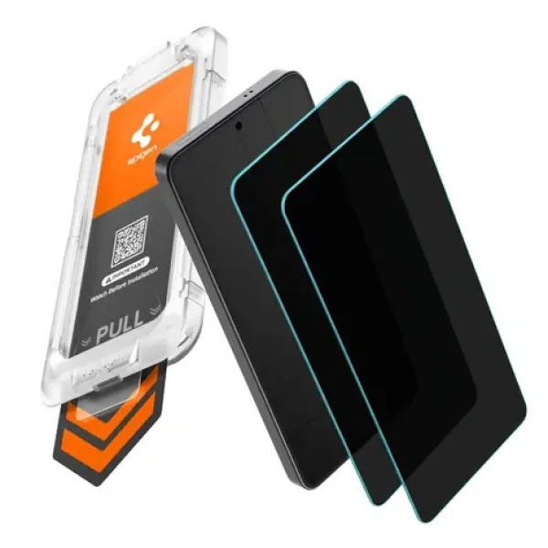 Spigen Glass tR EZ Fit Pro HD (Privacy) tvrdené sklo pre Samsung Galaxy S26 2ks (AGL11096)