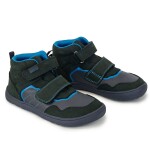 Chlapčenská celoročná obuv Barefoot HARDY DENIM, Protetika, tmavomodrá - 21