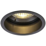 SLV 1005435 HORN LED vstavané svetlo pevne zabudované LED osvetlenie 25 W čierna; 1005435