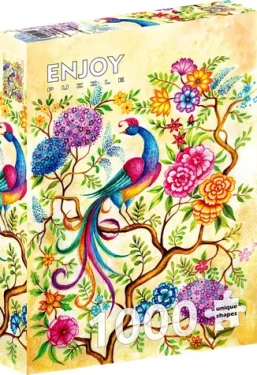 ENJOY Puzzle Rozprávkový páv